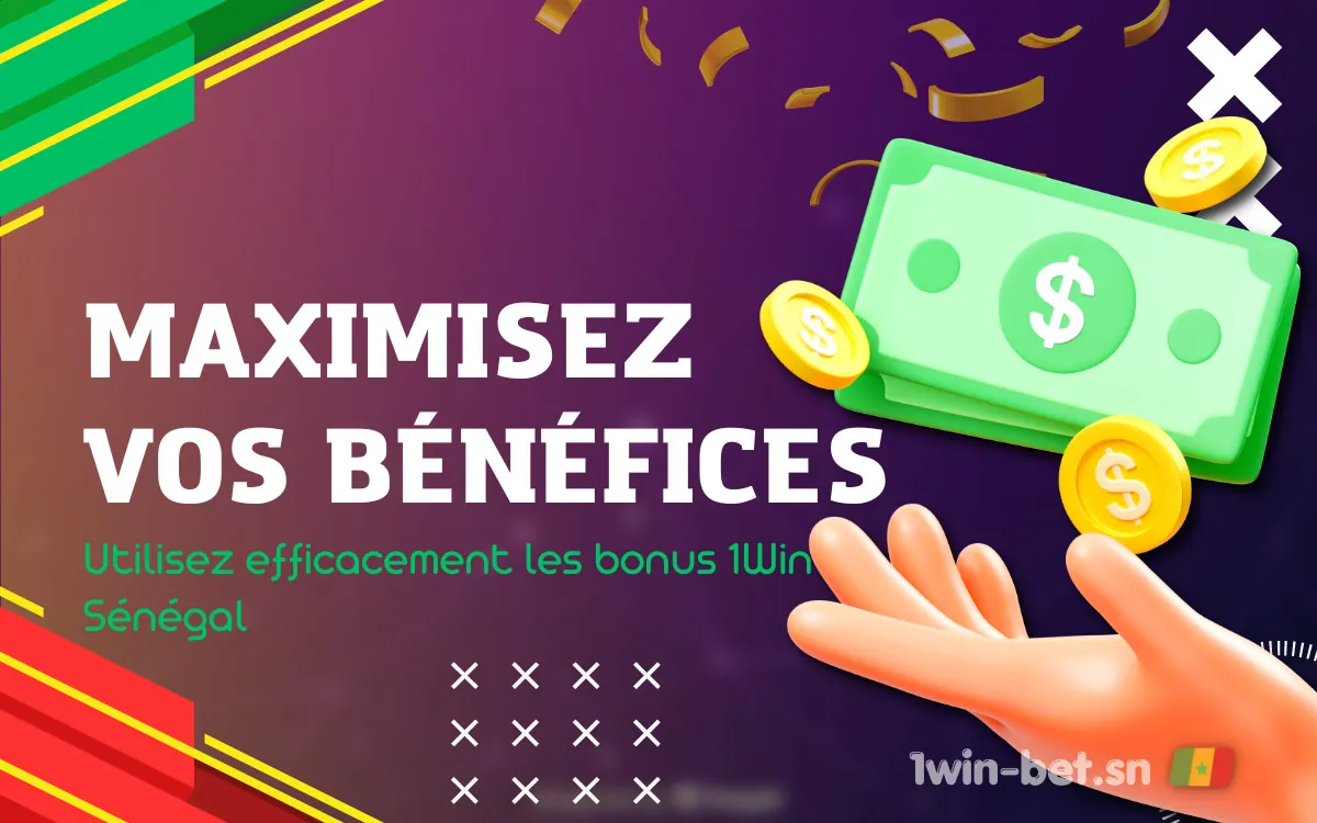 Les bonus vous offrent la possibilité d'augmenter vos gains.