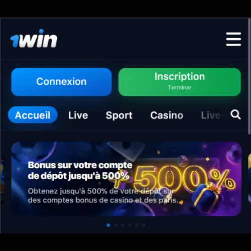Visitez le site officiel de 1win Sénégal