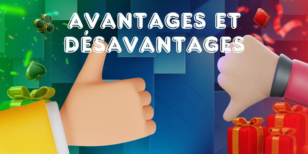 Avantages et inconvénients de JetX