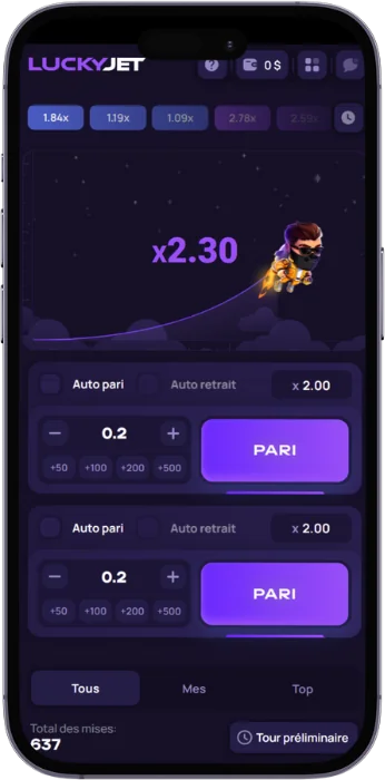 Jeu de Lucky Jet