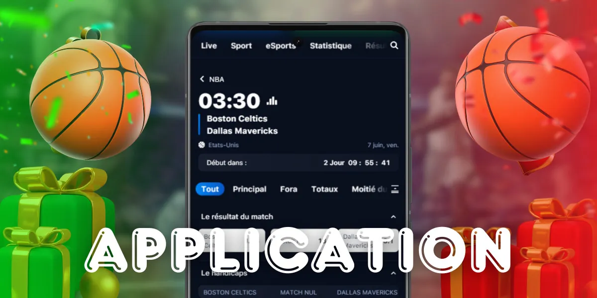 1win Application de paris