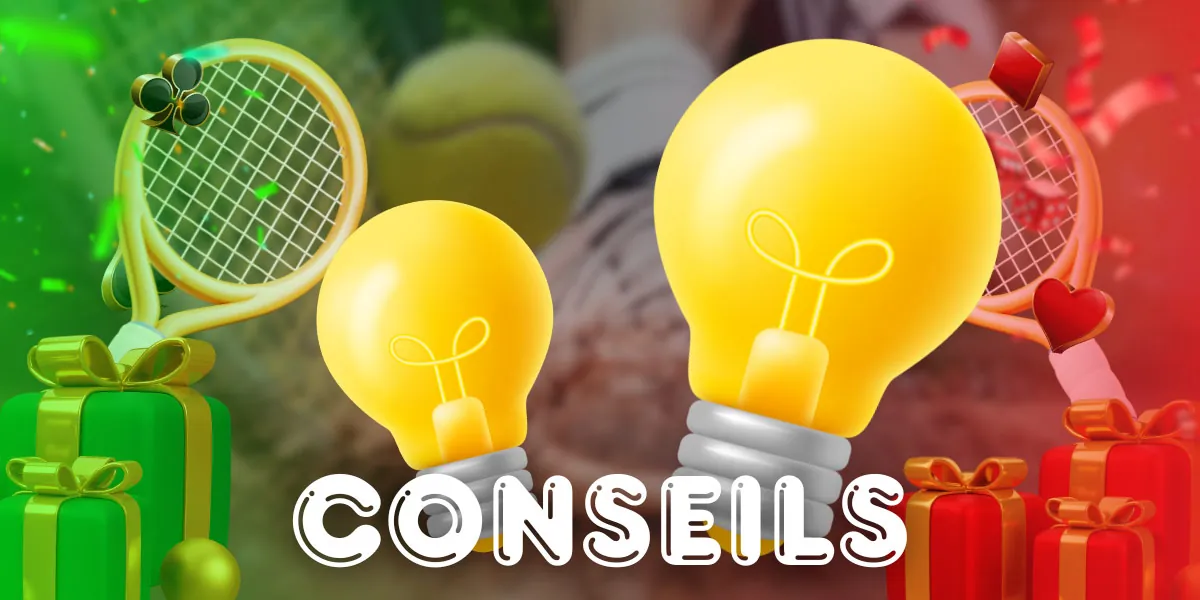 1win Conseils de paris sur le tennis