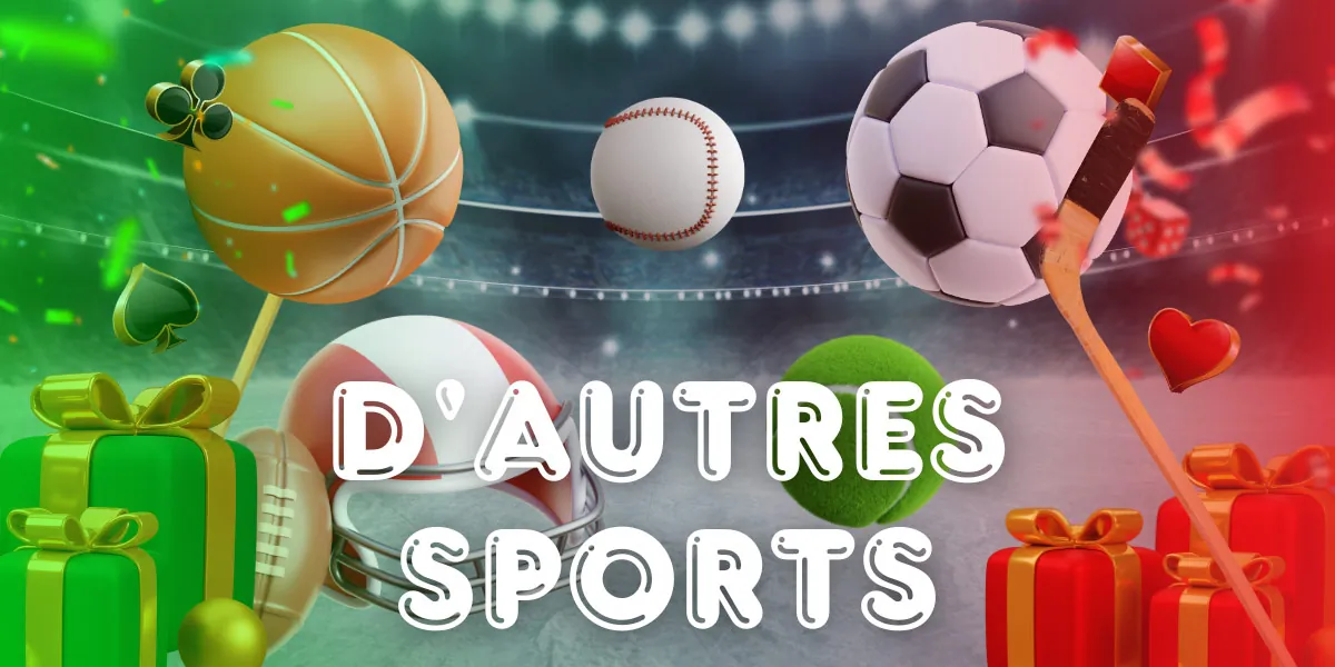 1win d'autres sports