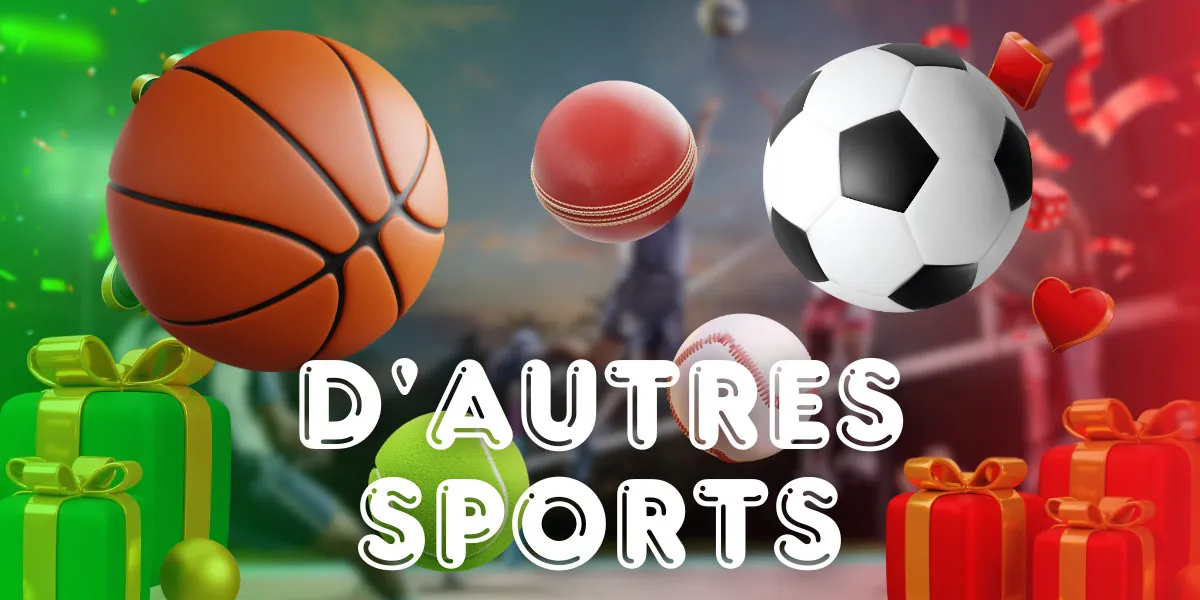 1win d'autres sports