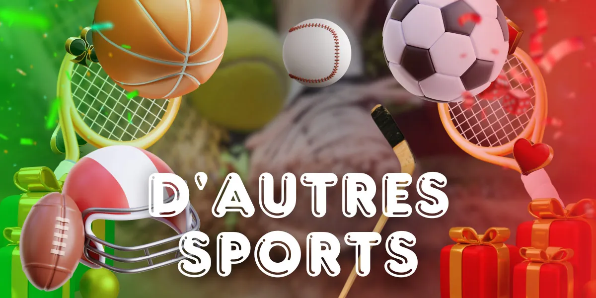 1win d'autres sports
