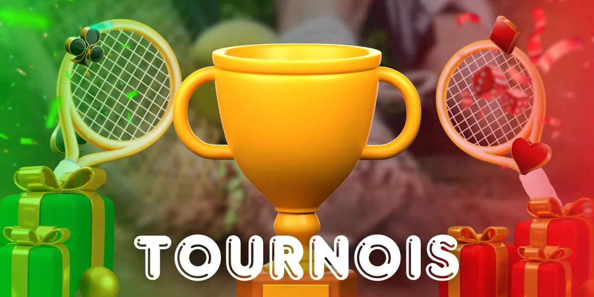 1win Tournois pour parier sur le tennis